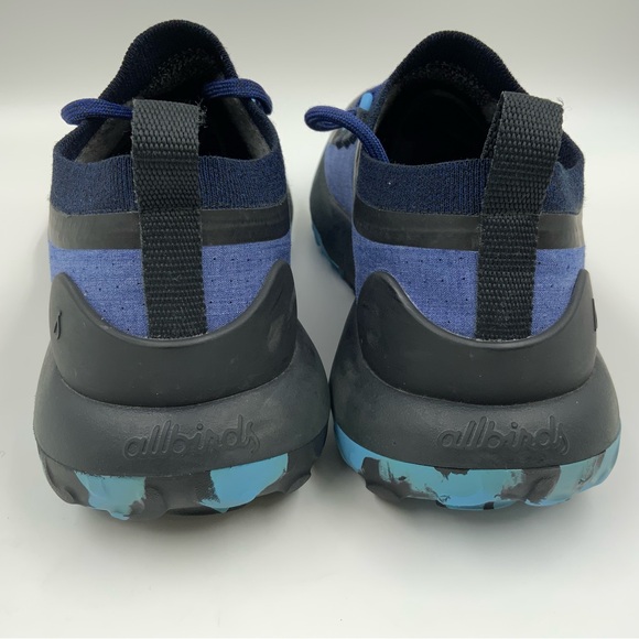 Allbirds Men’s Trail Runners SWT. Blue/Black. Men’s Size 9. - Picture 5 of 9